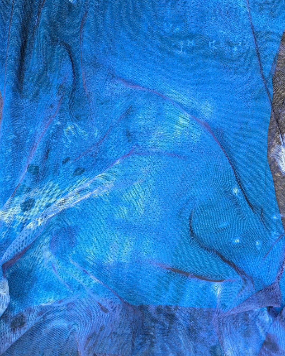 Plein Sud Jeans by Faycal Amor Spring/Summer 1998 Cyber Stellar Mesh Tulle Mini Dress