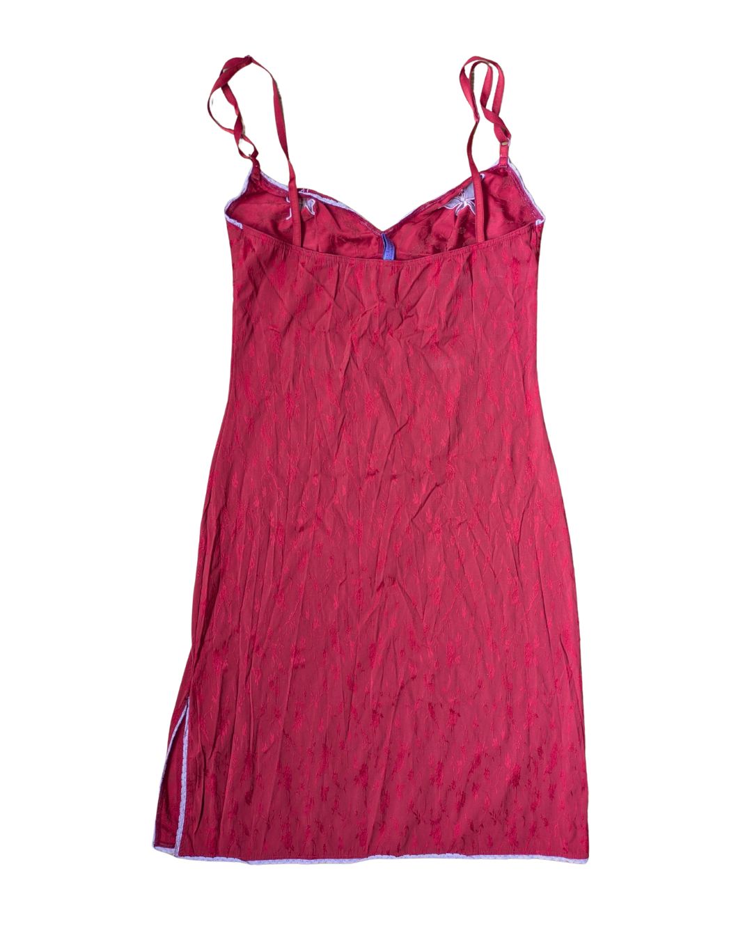 Lolita Lempicka 1996 Red Butterfly Lingerie Slip Dress