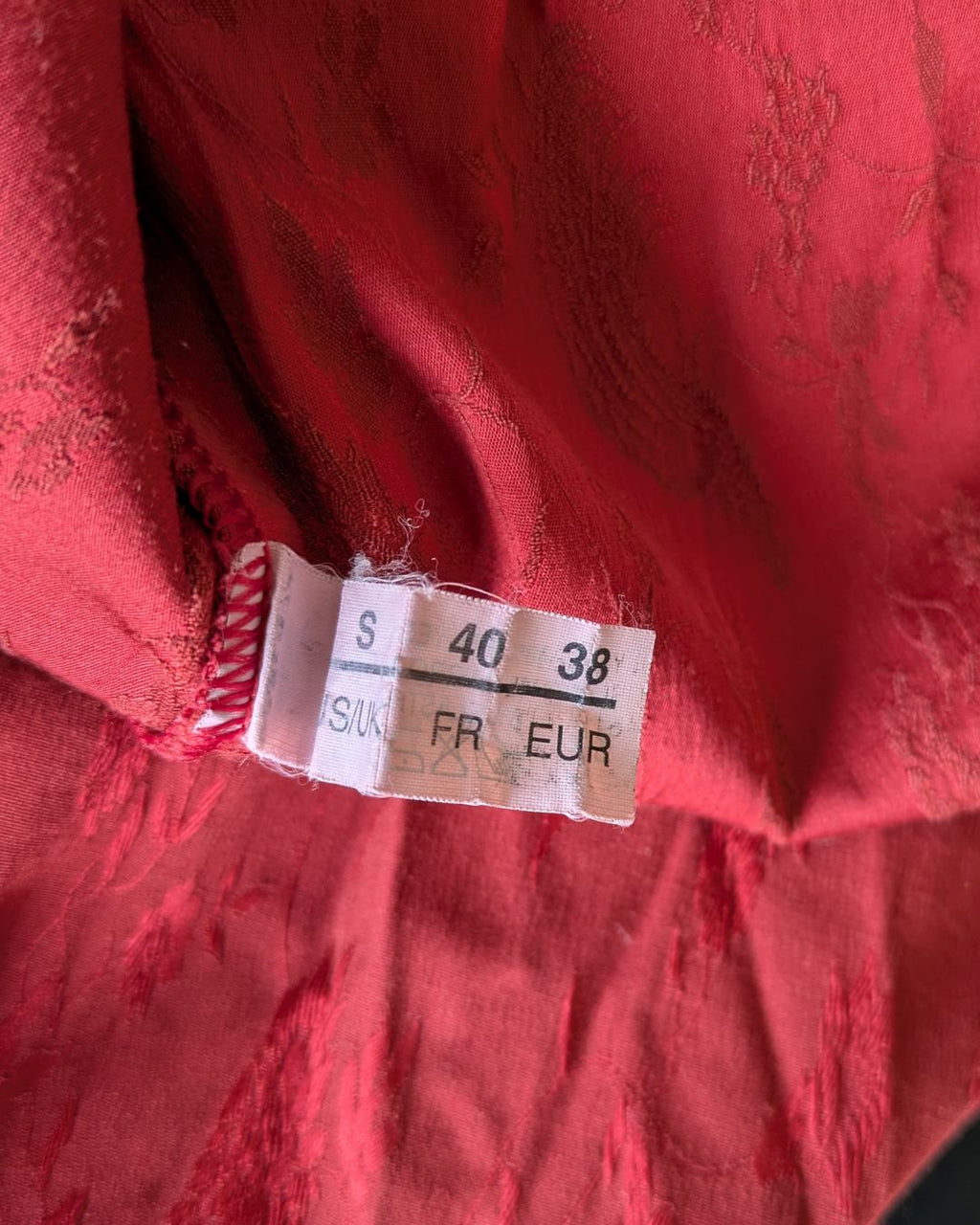 Lolita Lempicka 1996 Red Butterfly Lingerie Slip Dress