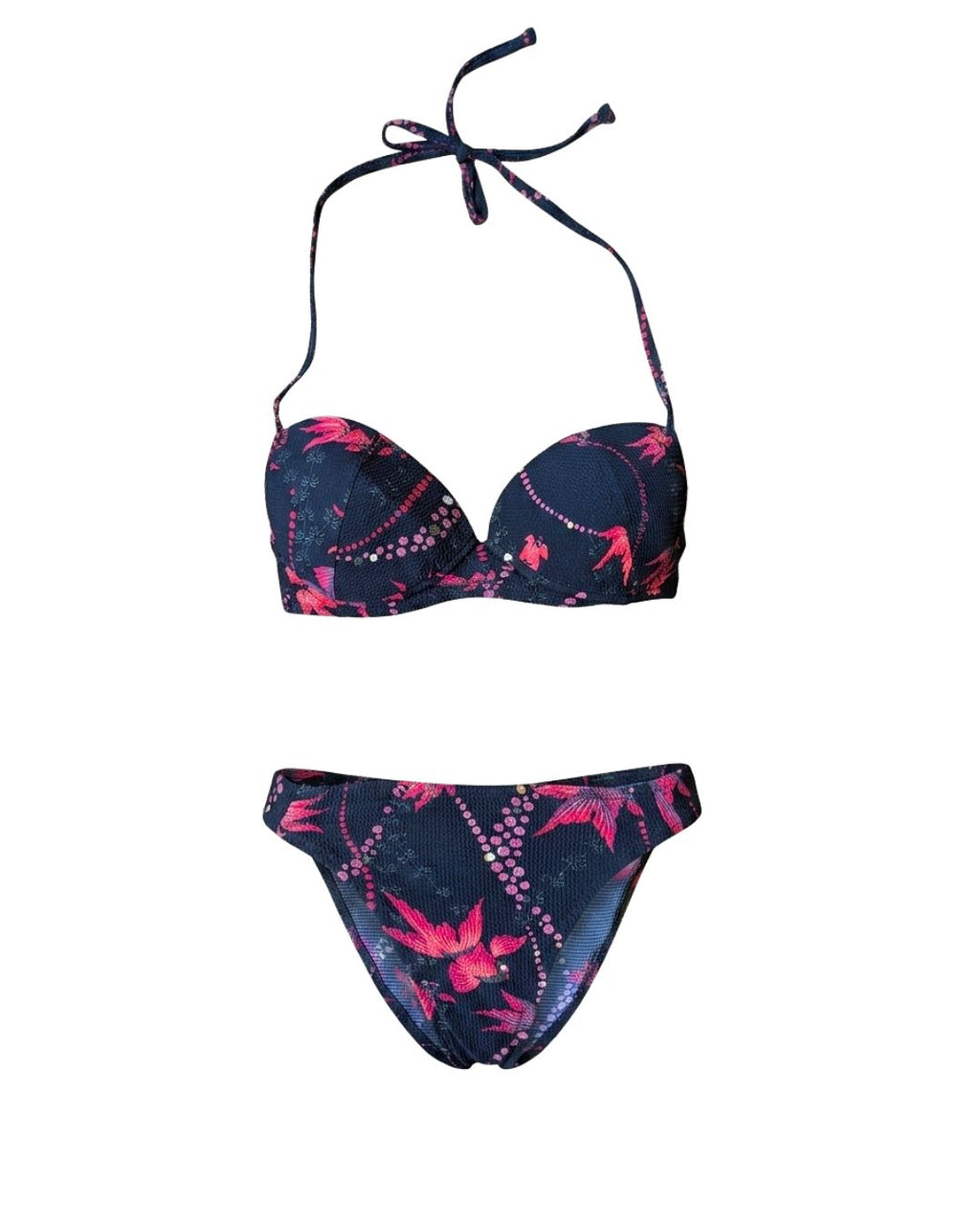 John Galliano Beachwear 2009-10 Carpe Koi Goldfish Print Bikini Set