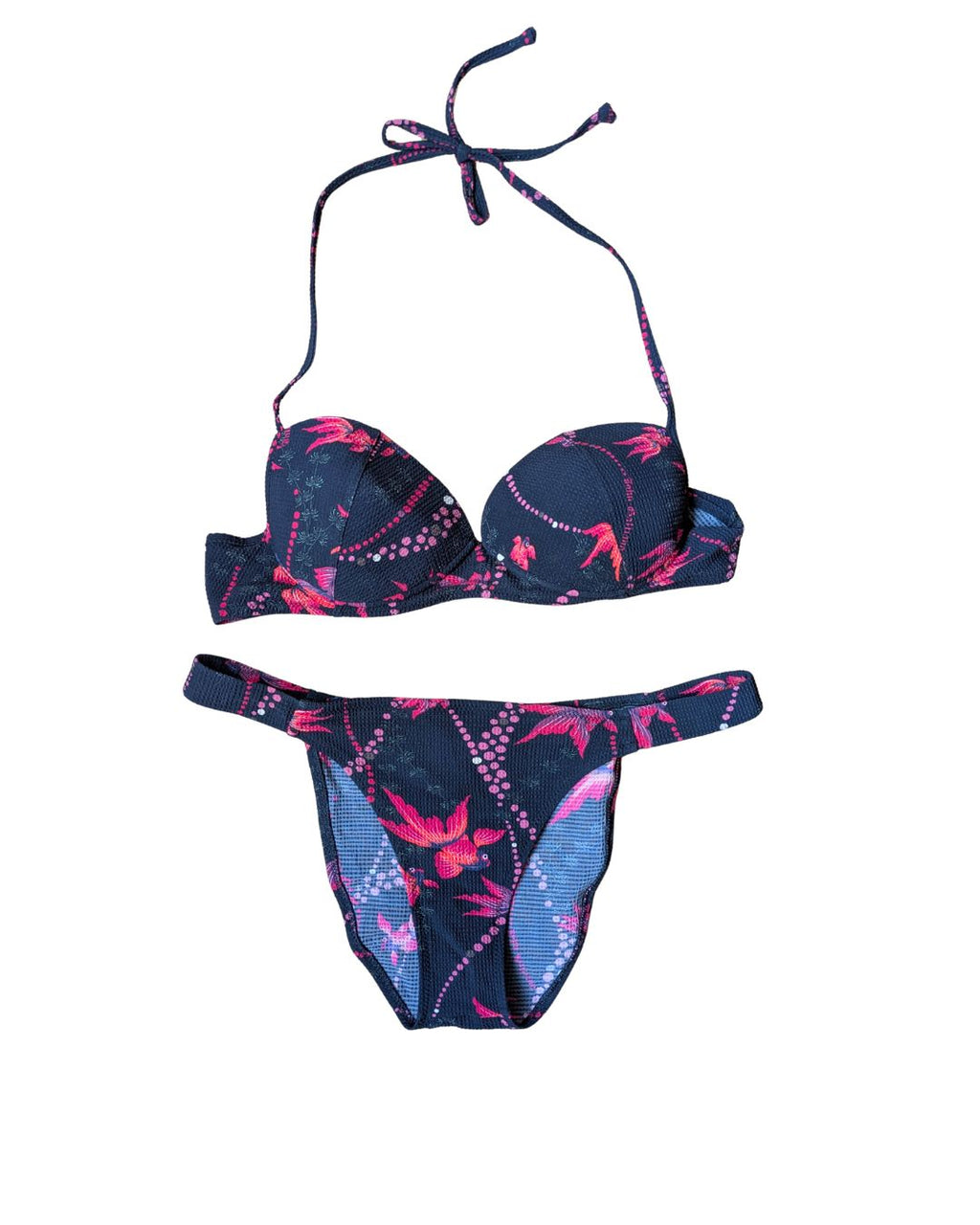 John Galliano Beachwear 2009-10 Carpe Koi Goldfish Print Bikini Set