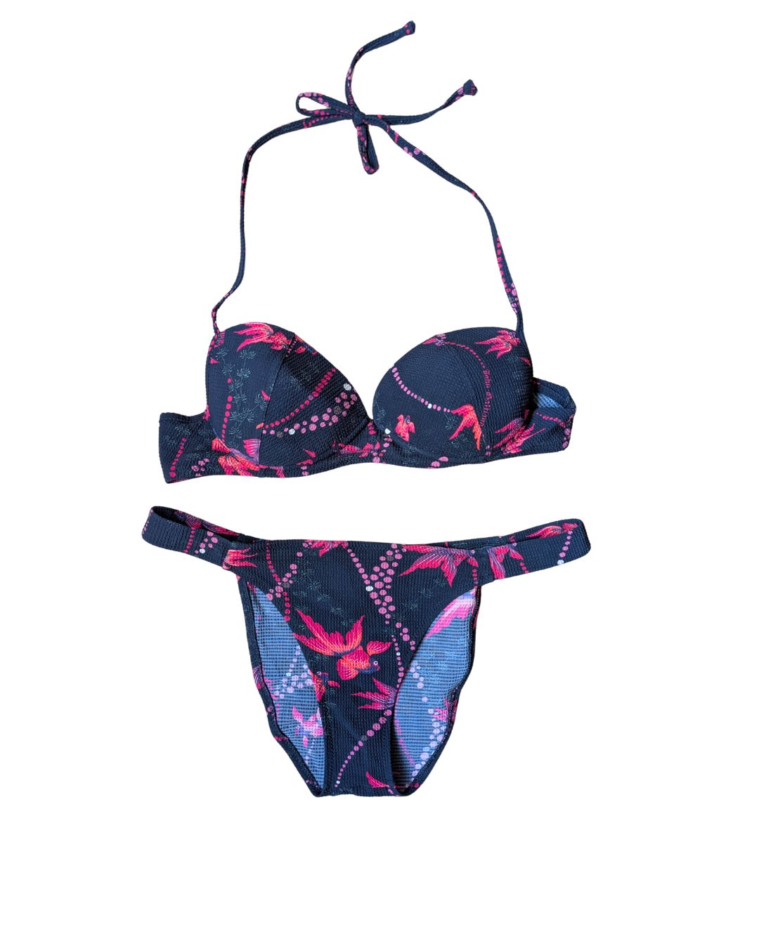 John Galliano Beachwear 2009-10 Carpe Koi Goldfish Print Bikini Set