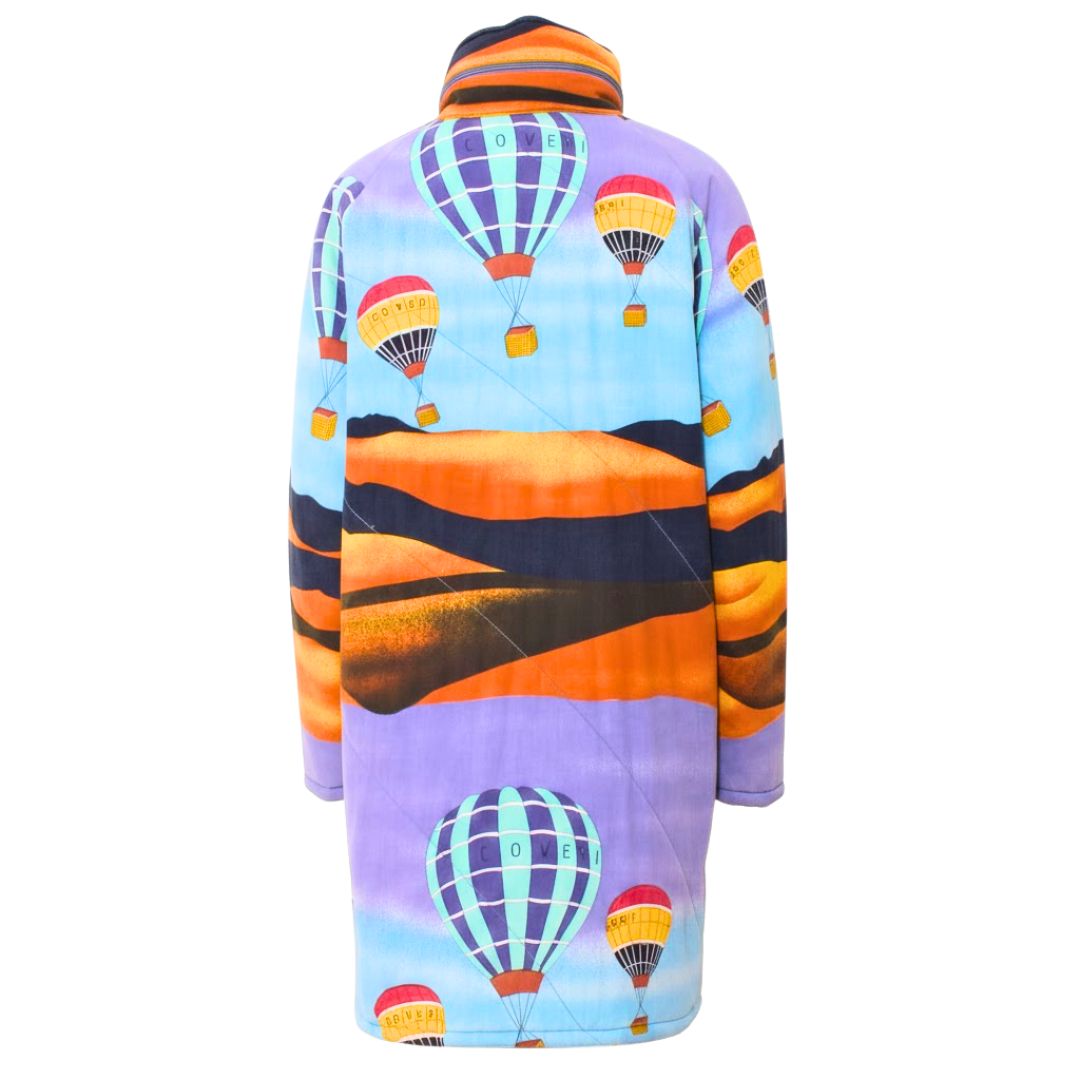 Enrico Coveri Late 1980s Pop Art Balloon Print Parka