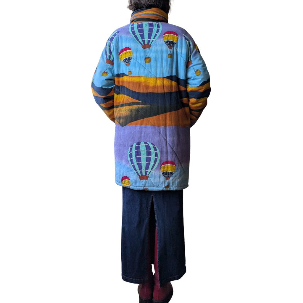 Enrico Coveri Late 1980s Pop Art Balloon Print Parka