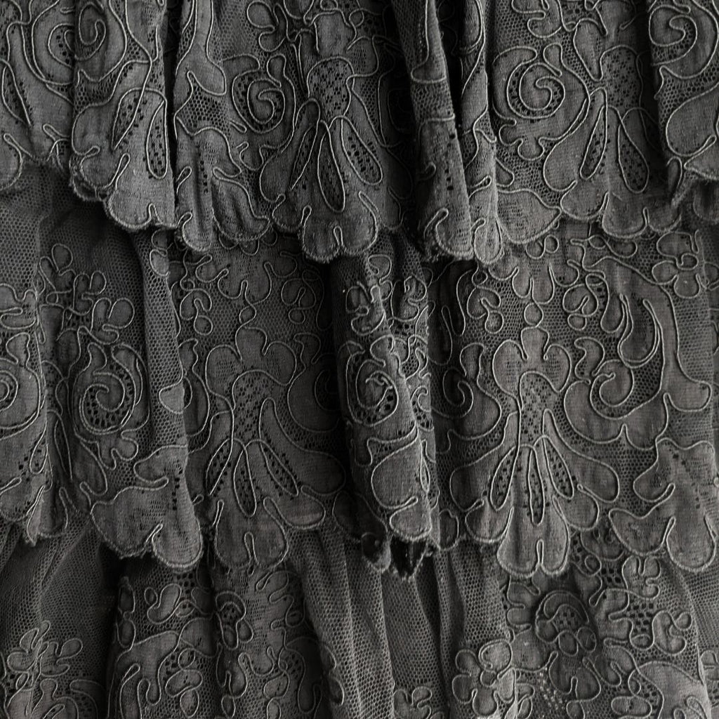 Dorothée Bis Runway Fall/Winter 1991/92 Dark Romantic Velvet Mini Dress