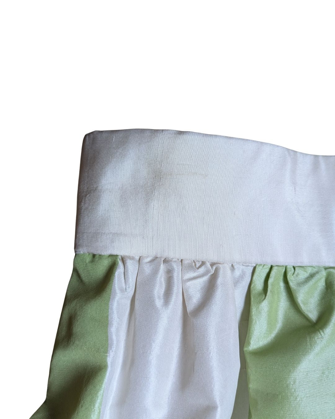 Yves Saint Laurent Rive Gauche (Attributed) Late 1970s Striped Silk Faille Maxi Skirt