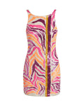 Blumarine Couture Spring/Summer 2008 Runway Sequin Zebra-Pattern Mini Dress