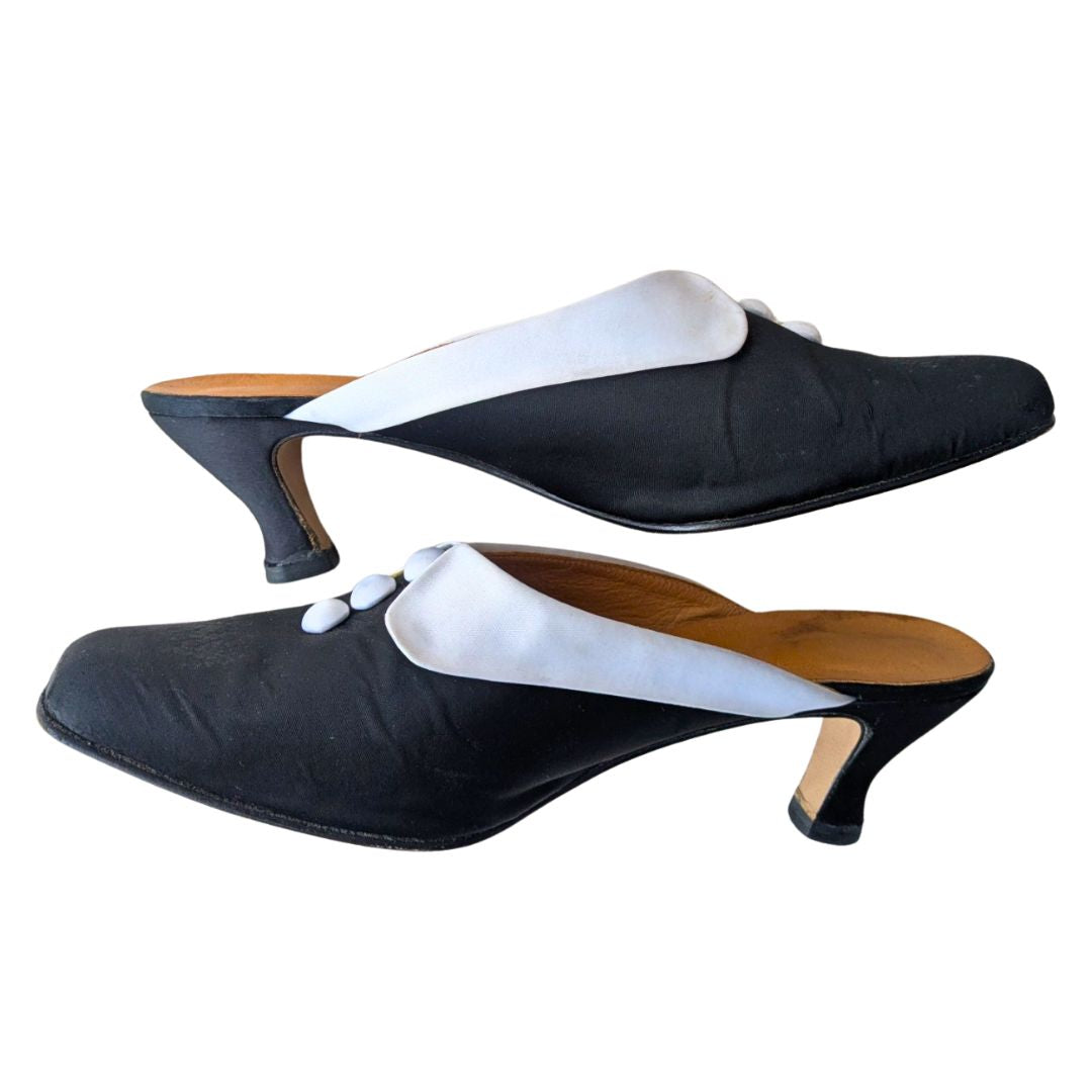 Chantal Thomass Fall/Winter 1993-1994 Runway Trompe-l'Oeil Mules