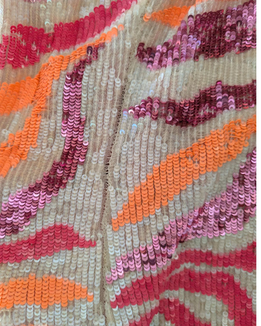Blumarine Couture Spring/Summer 2008 Runway Sequin Zebra-Pattern Mini Dress