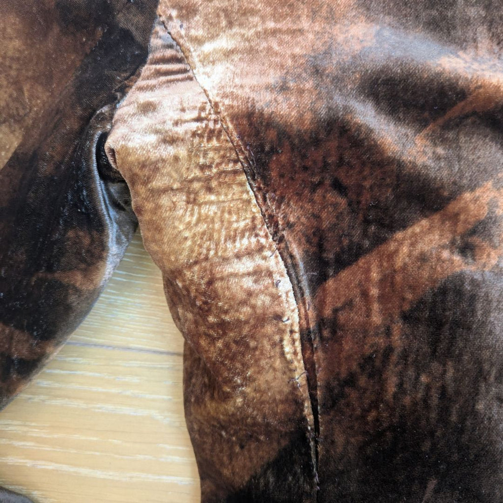 Carven Haute Couture Early 2000s Printed Velvet Jacket