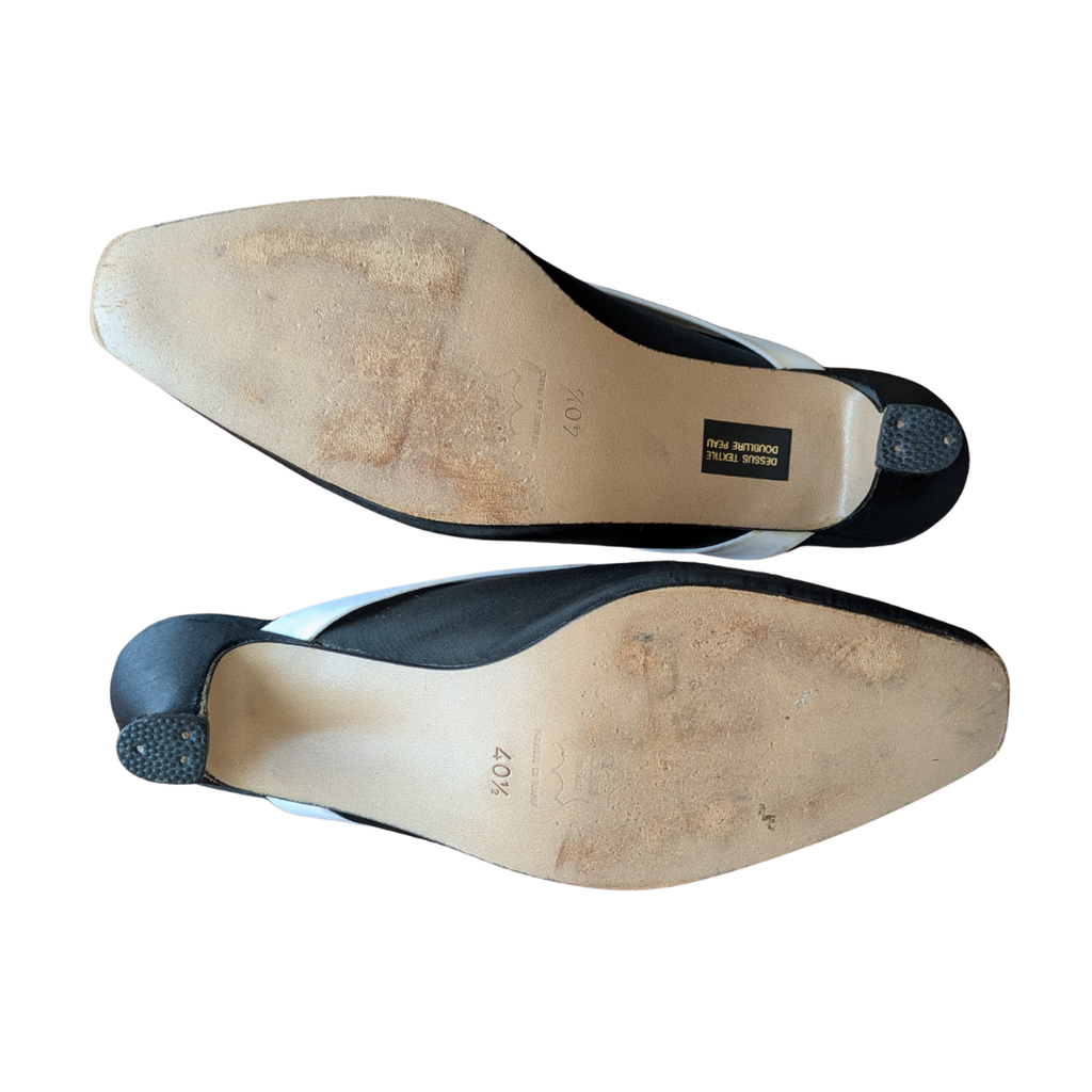 Chantal Thomass Fall/Winter 1993-1994 Runway Trompe-l'Oeil Mules
