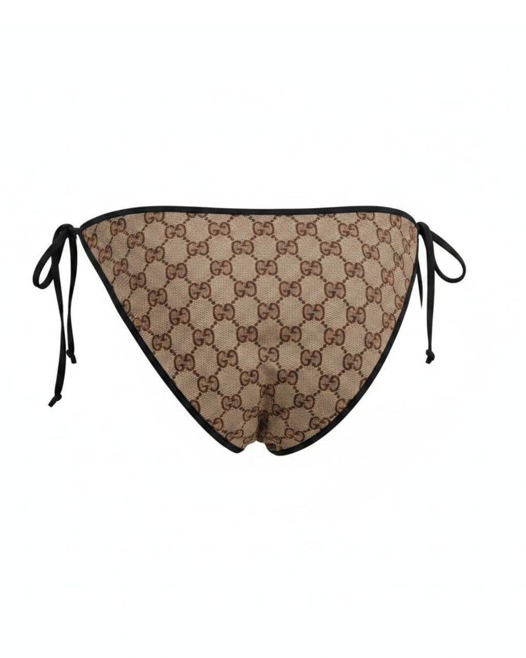 Gucci 2000s GG Monogram Canvas Triangle Bikini — Tom Ford Era