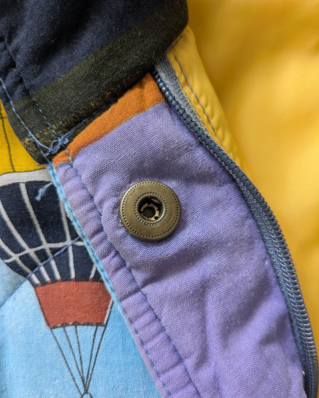 Enrico Coveri Late 1980s Pop Art Balloon Print Parka