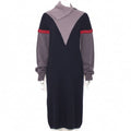 Claude Montana Fall/Winter 1981 Runway Wool Knit Sweater Dress