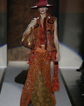 Gianfranco Ferré Spring/Summer 2004 Runway Sculptural Lambskin Leather Vest