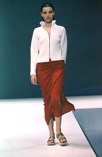 Etro Milano Circa 1998 Deconstructed Paréo-Style Silk Skirt
